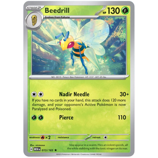 Beedrill 015/165 - Pokemon Scarlet & Violet 151