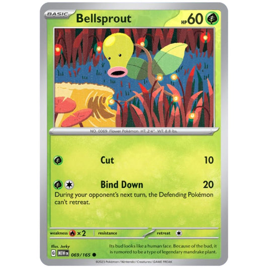 Bellsprout 069/165 - Pokemon Scarlet & Violet 151