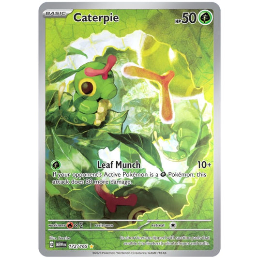 Caterpie 172/165 - Pokemon Scarlet & Violet 151