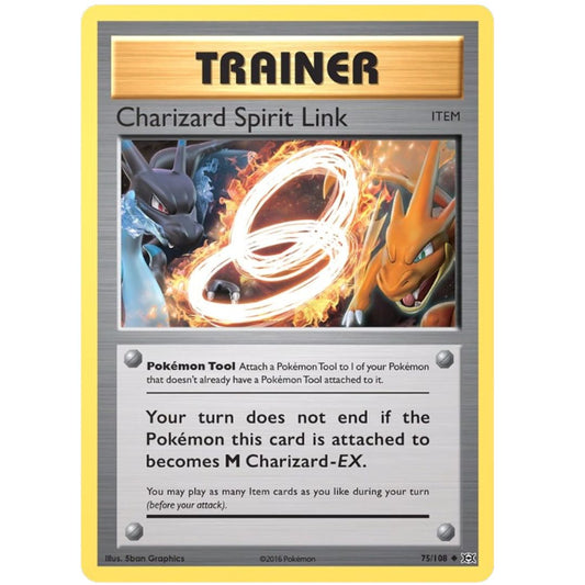 Charizard Spirit Link - 75/108 - Pokémon XY: Evolutions