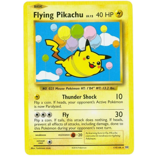 Flying Pikachu 110/108 Pokemon XY: Evolutions