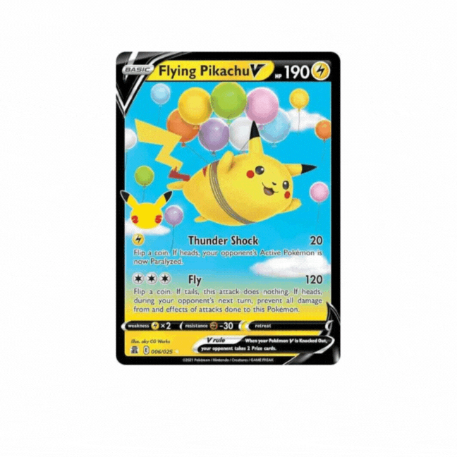 Flying Pikachu V 006/025 - Pokemon Celebrations